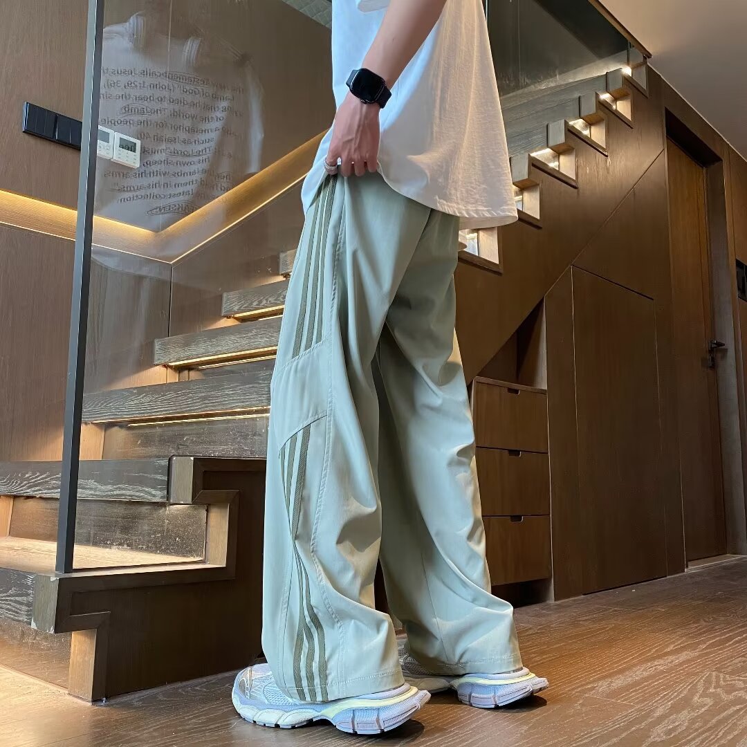 美式直筒休閒褲