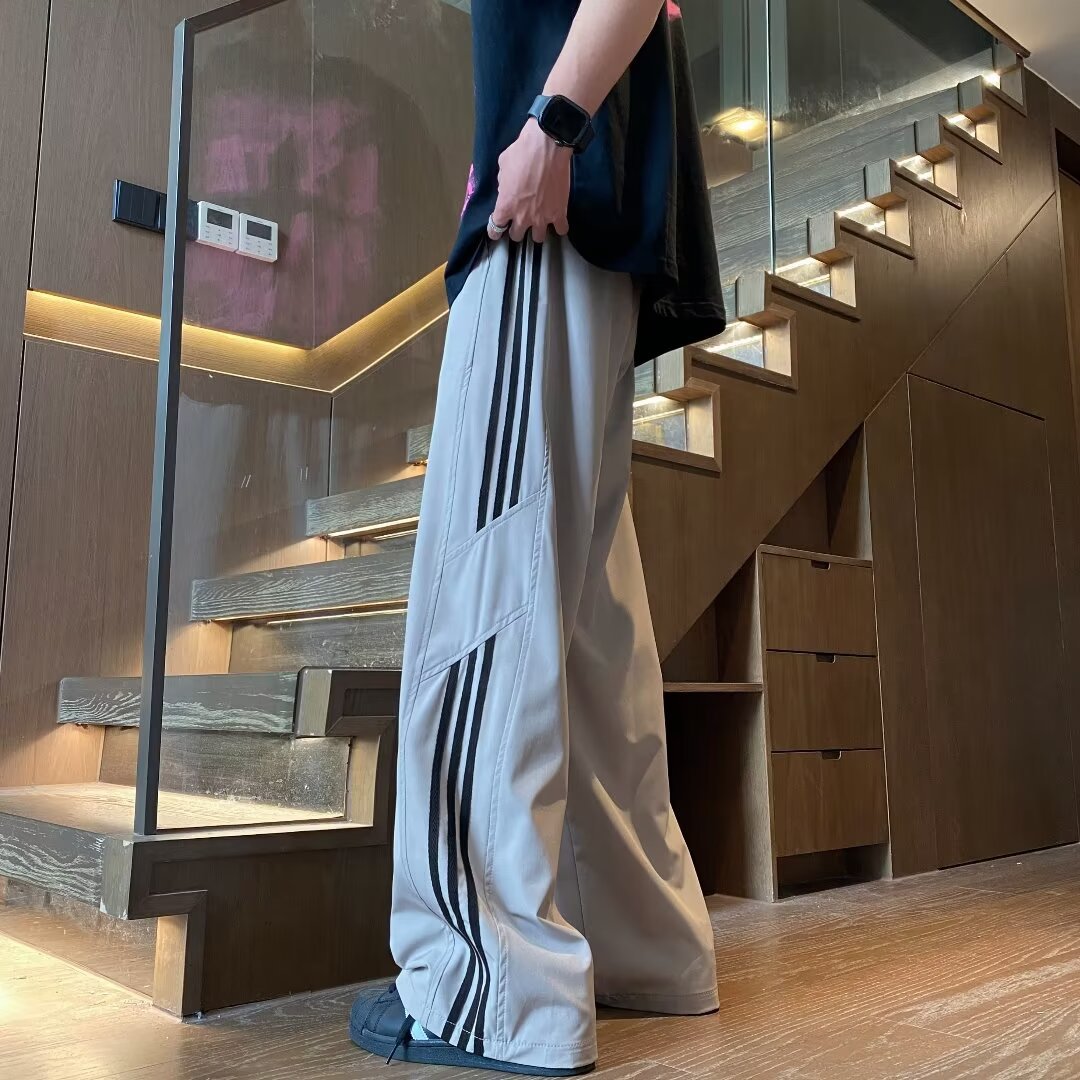 美式直筒休閒褲