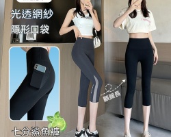 升級網紗鯊魚褲